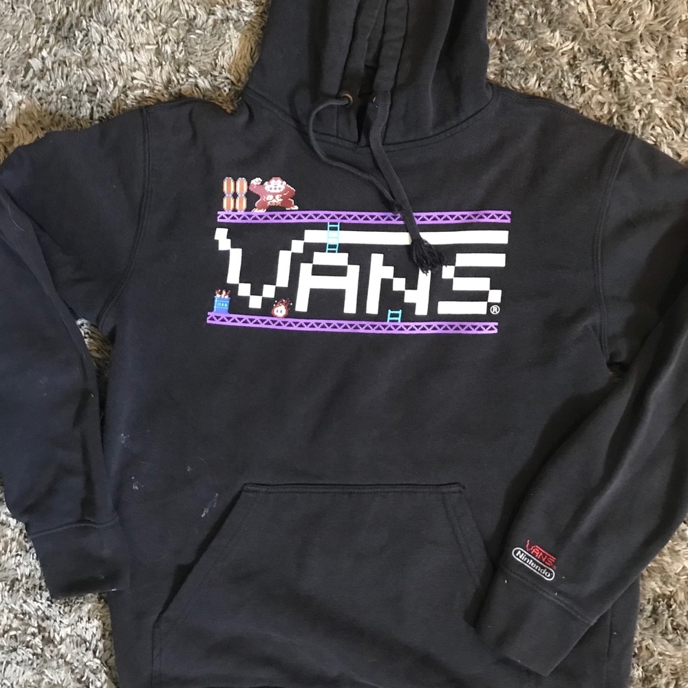 Vans Hoodie Nintendo Donkey Kong Medium